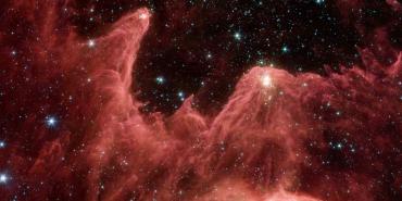 Infrared Mountains of Creation